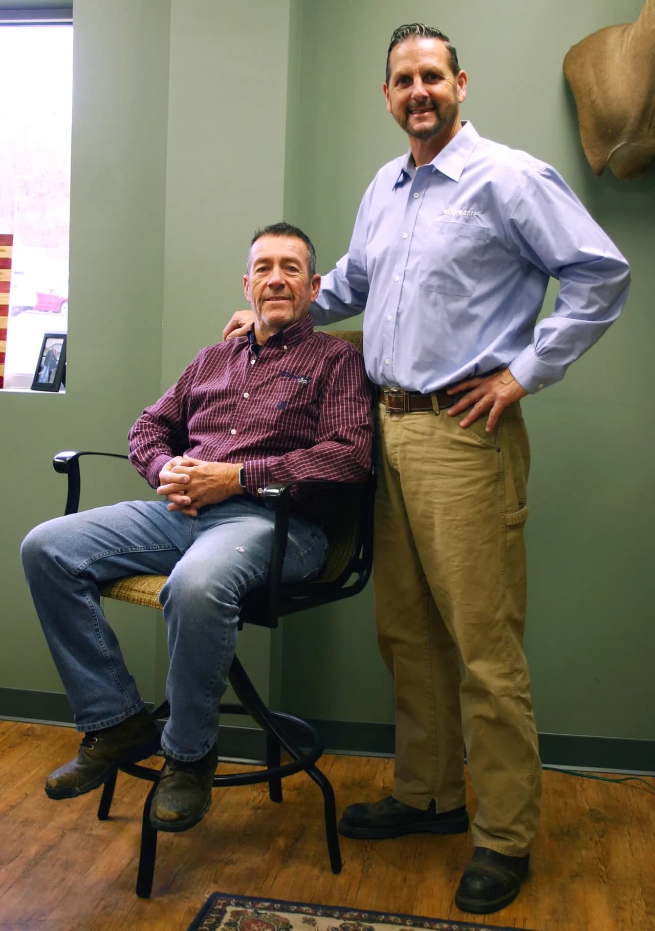 Greg Tomlin and John Humphries